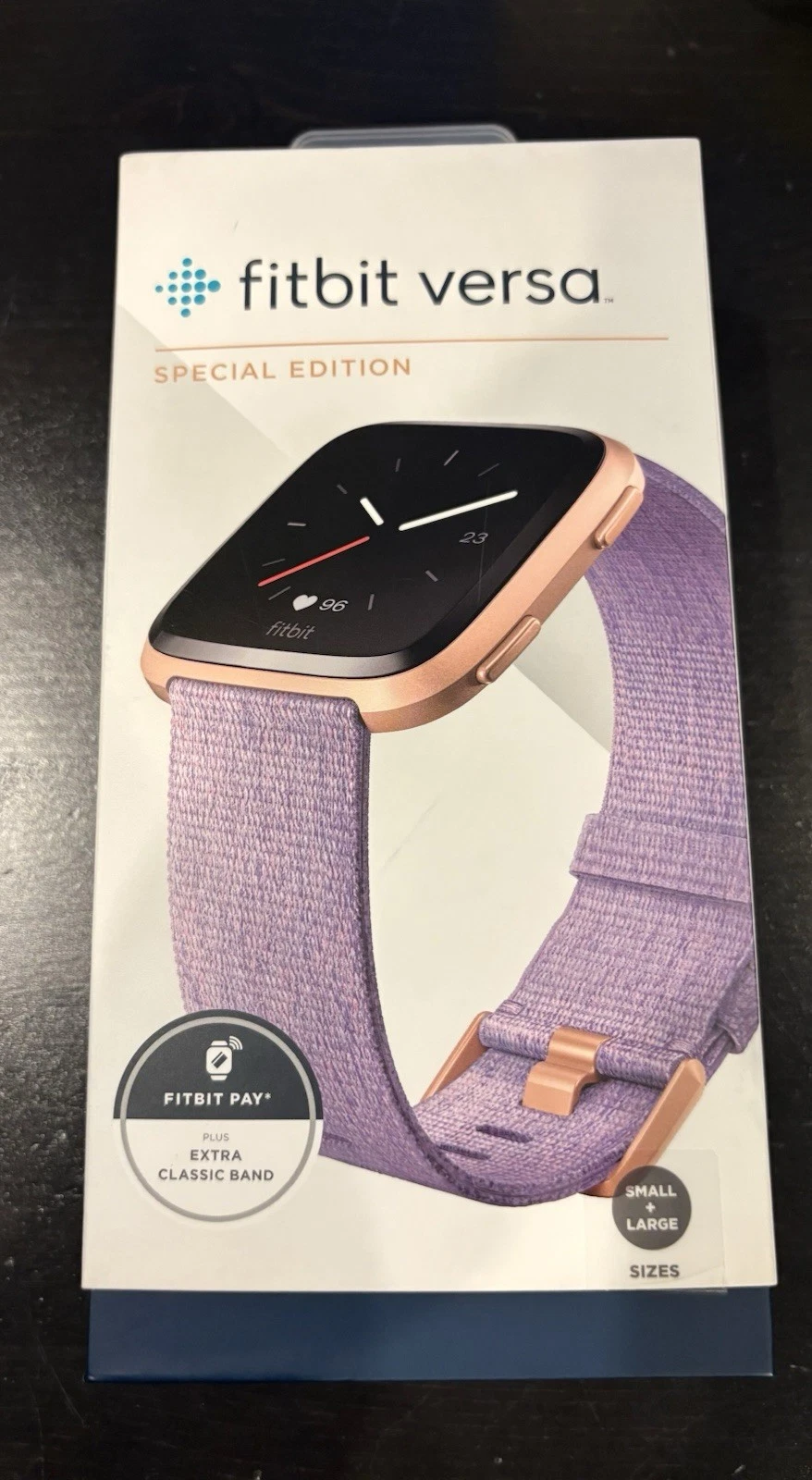 Fitbit Versa Special Edition Smartwatch Activity Tracker Rose Gold
Opens in a new window or tab