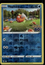 Carta Pokemon Magikarp Comune Pokemon GO 021/078 Acqua Reverse Holo