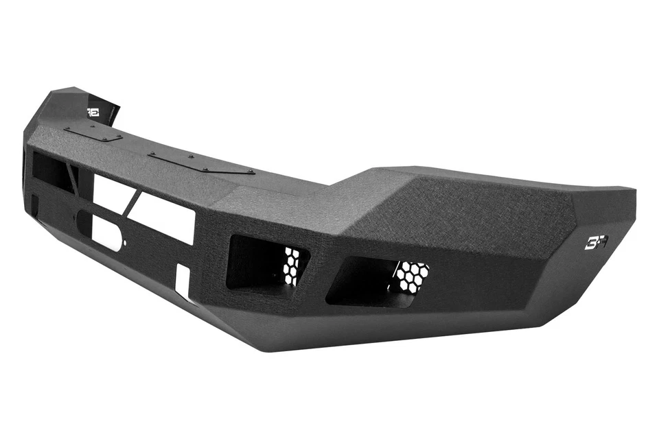 For Ford F-250 Super Duty 11-16 Bumper ECO-Series Full Width Black Front Winch - Image 3 of 3
