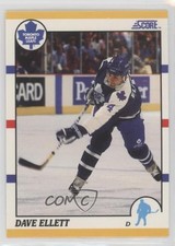 1990-91 Score Rookie & Traded Dave Ellett #67T 0da0