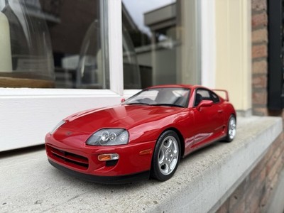 1:12 Toyota Supra Mk4 Red 1996 Otto Models OTG084 *PAINT ISSUE*