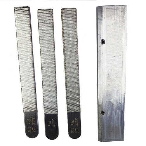 gereedschap voor het maken van gitaar 10 Stks Gitaar Fret Moer Zadel Slot Slijpen Set Luthier Reparatie Tool Gitaar Reparatie Tool Voor Gitaar Brug Zadel