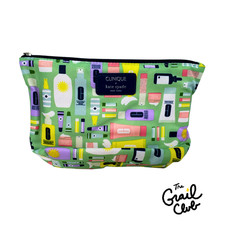 Clinique x Kate Spade Makeup Cosmetic Zipper Bag, Notecards, Notebook Free Ship