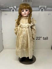 Antique German Bisque Doll 24” Tall Marked Special Germany