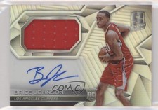 2016-17 Panini Spectra Rookie Jersey Auto 19/300 Brice Johnson #128 Auto fm0