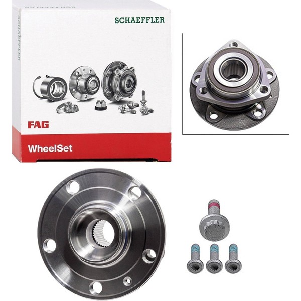 FAG Radlagersatz Vorne FüR Seat VW Audi Skoda Pr-Nr: 1ZE, 1ZP, 1ZF-image
