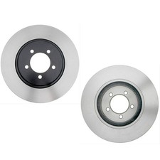 SET-RAY680166-2 Raybestos Brake Discs 2-Wheel Set Front for Lincoln Aviator Iron