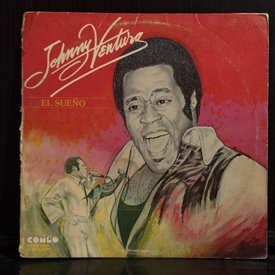 JOHNNY VENTURA El Sueño 1982 Combo 1st Press RCSLP-2028 Aniversario Merengue EX