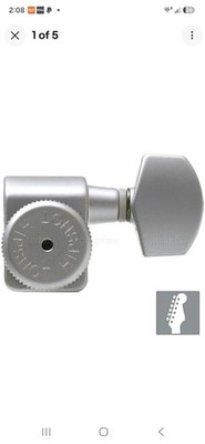NEW Hipshot STAGGERED Tuners Kit Fender  Directrofit  LOCKING 21:1, SATIN CHROME
