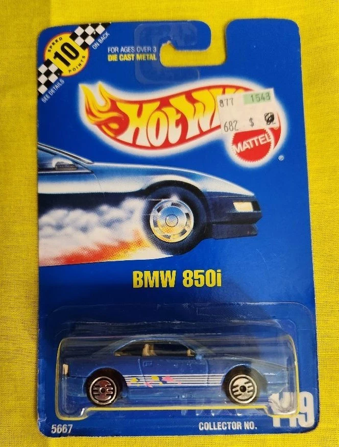 HOT WHEELS BMW 850i, HOT WHEELS BMW, 3 TARJETAS BMW DIFERENTES, #149, #255, BMW Foto 2 de 4