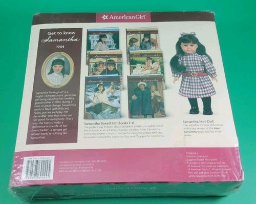 American Girl 2008 Samantha boxed set With Mini doll NIP  - Picture 2 of 2