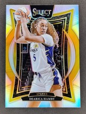 2025 Panini WNBA Select DEARICA HAMBY Silver Concourse #10 LA Sparks