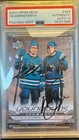 2024 Upper Deck #499 Macklin Celebrini & Will Smith Rookie Auto PSA/DNA Auth