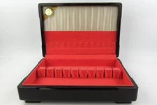 VTG  Rogers By Oneida LTD Flatware Wooden Flatware Chest Storage Box SEE VIDEO