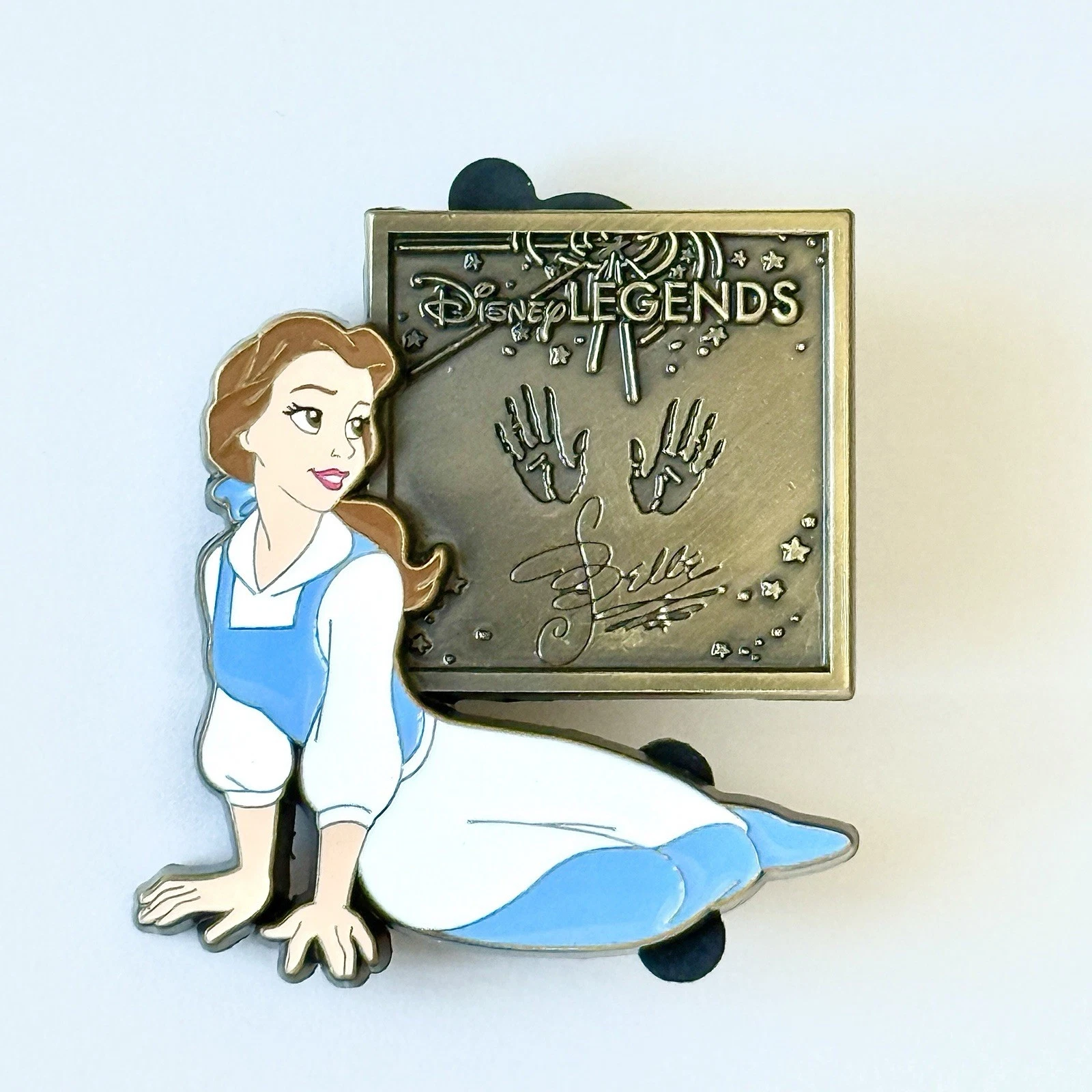 DEC TWDC Disney Legends Character Plaques Mystery Pin Princess Series 1 Belle