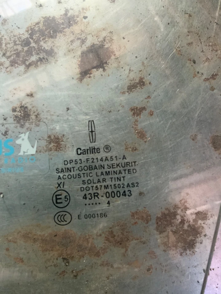 Puerta delantera vidrio/ventana LINCOLN MKZ LH DRIVER 13 14 15 16 17 18 19 20 Foto 2 de 2