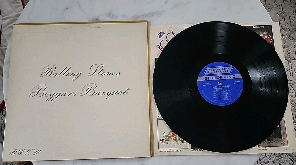 ROLLING STONES BEGGARS BANQUET 1968 PS-539 LP Vinyl Record VG++ | eBay