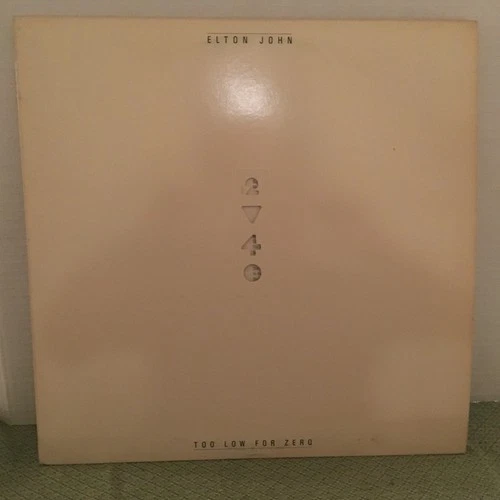 Elton John    LP    Too Low For Zero