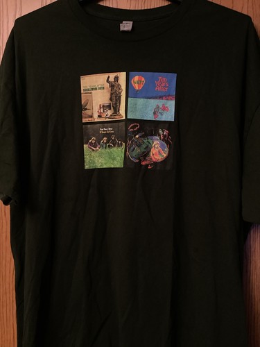 Ten Years After - 4 Classic LP Images - Green Shirt - 3XL