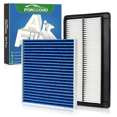 Activated Carbon Cabin & Engine Air Filter for Acura MDX, Honda Pilot 3.5L
