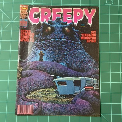 CREEPY Warren Magazine #140 August 1982 - Vintage Horror Comic ~ Summer Special