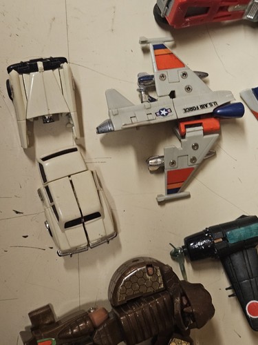 Lot Robots Transformers Hasbro Bandai G1 + notice + Autres 1980 - Foto 10 di 24