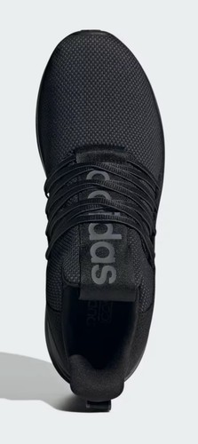 Adidas Herren Lite Racer Adapt 7.0 Laufen Turnschuhe Schwarz/Grau Größe 11,5 Brandneu - Bild 4 von 5