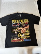 Crooks & Castles Men's Boxing Graphic T-Shirt Short Sleeve Black Size XL