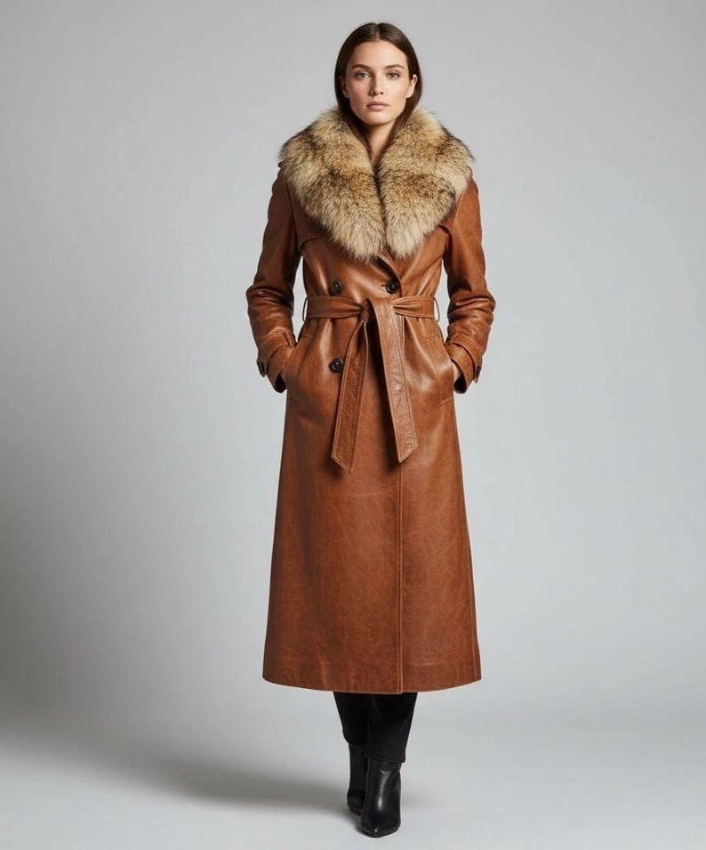 fur collar jacket products for sale | eBay