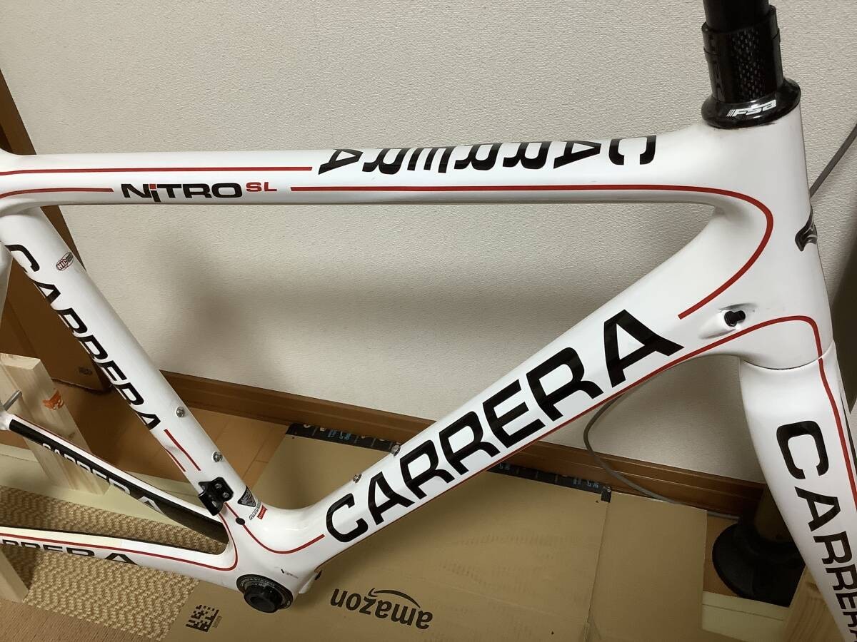 CARRERA NITRO SL Freme Set 2013 Carbon White From Japan | eBay