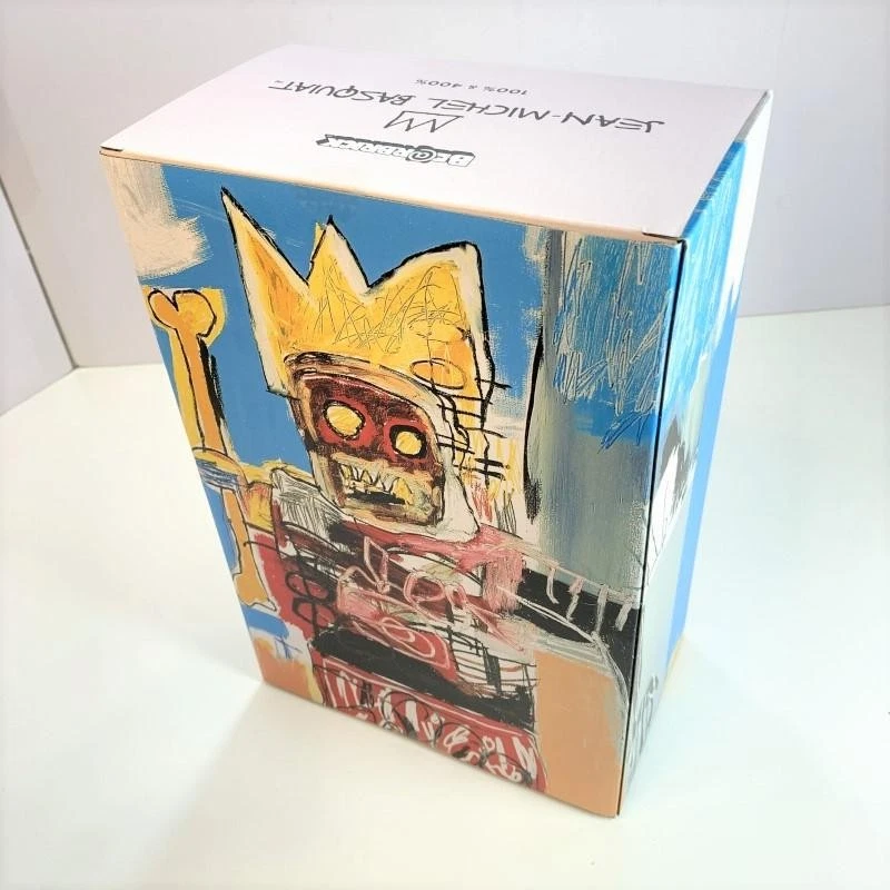 BE@RBRICK JEAN-MICHEL BASQUIAT #6 100% 400% BEARBRICK MEDICOM JUGUETE jp Foto 4 de 4