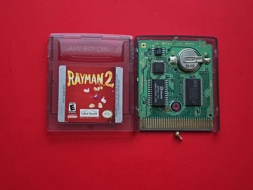 Rayman 2 Game Boy Color Nintendo GBC Authentic No Save Cleaned Harder Find