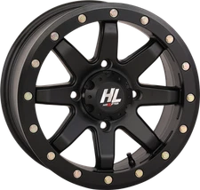 High Lifter HL9 Beadlock Wheel 14x7 - 4/137 - 5+2 (+30 mm) Matte Black Front/...