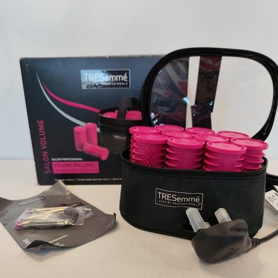 TRESemme Salon Volume 3039u 10 große beheizte Haarroller ultraschnelles Aufheizen