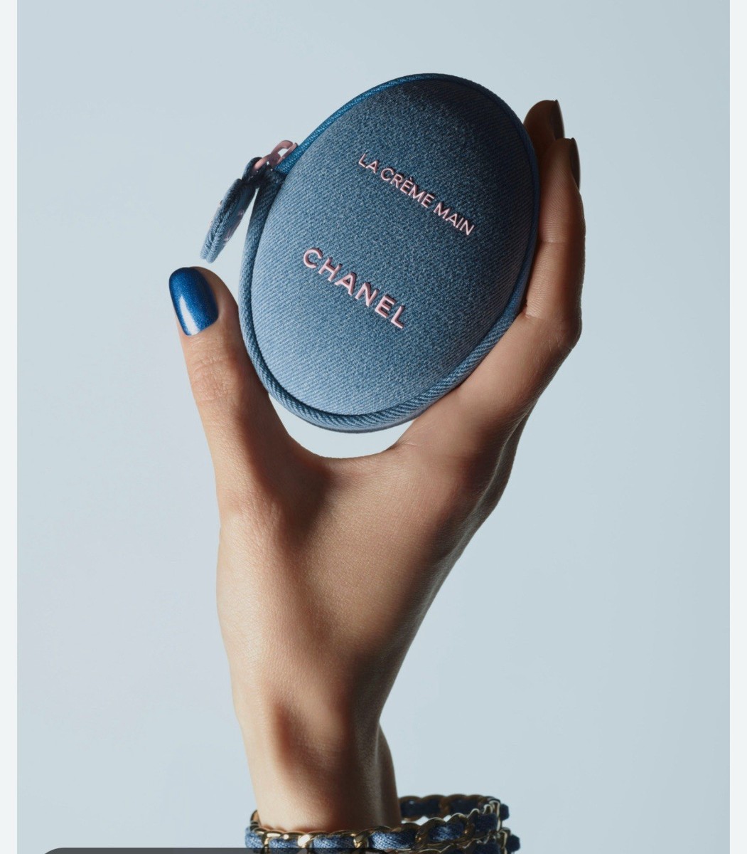 Chanel Denim la creme main hand cream Limited Edition | eBay