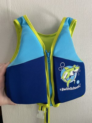 Swim School Kids Trainer Vest Level 2 With Adjustable Safety Strap 2-4 Years