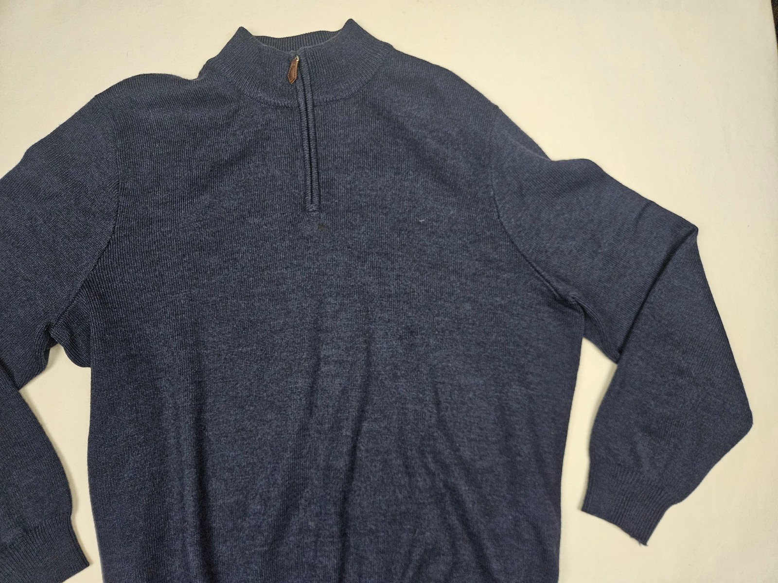 Ralph Lauren Merino Wool Quarter Zip Pullover XL