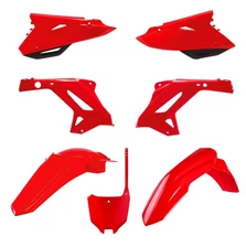 Polisport MX Plastic Restyling Kit for Honda CR125R/250R (00-01) Motocross, Red