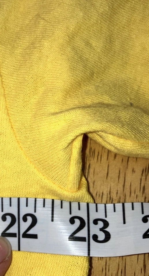 Camiseta Child's Play Chucky Good Guys Amarilla Hombre Talla XL Friends Til the End Foto 4 de 4