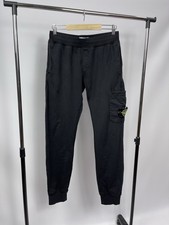 Stone Island Junior Cargo Pants Size 14 Years Black Casual Streetwear