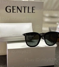GentleMonster My Ma 01 Unisex Sunglasses Black Frame Black Lenses