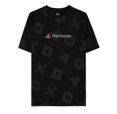 PlayStation T-Shirt Controller Icons Sony Gamer Gaming