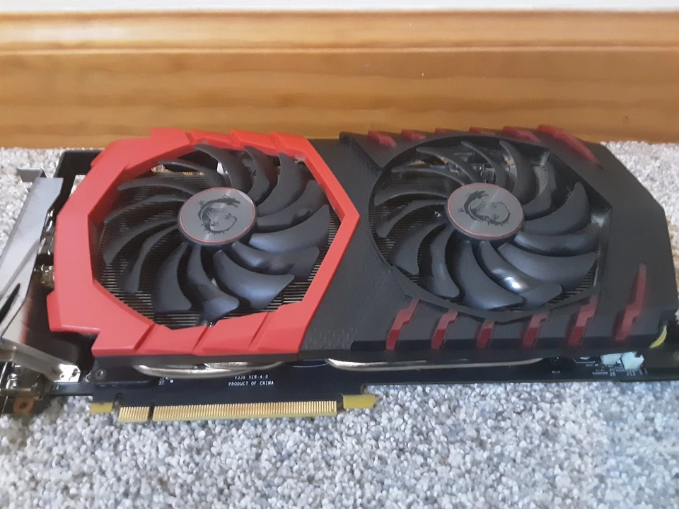 For Parts MSI GTX 1080 Crashes Under Heavy Load Good Condition - Image 3 of 4