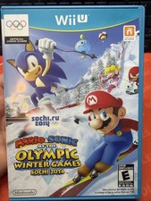 Nintendo Mario & Sonic Olympic Winter Games Sochi 2014 Wii U Multiplayer Online