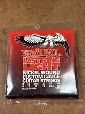 Ernie Ball 12-string Light Nickel Wound Set, ...