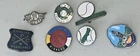 Vintage Lot 7 New Zealand Softball Club Pins Collectibles Enamel Lapel Souvenir