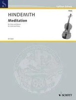 Meditation (Nobilissima Visone) | Paul Hindemith | Deutsch | Edition Schott