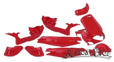 Verkleidungsset rot 12 Teile Gilera Runner 50-200 bis Bj. 8.2005 Bodykit Kit Set