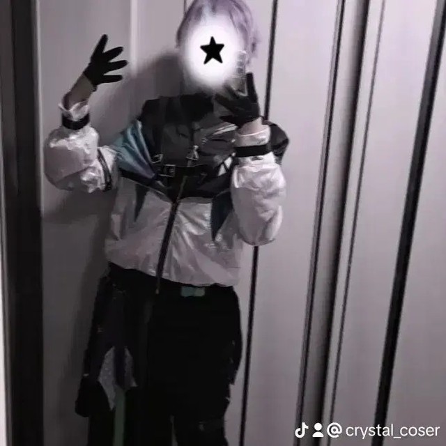 Cyberpunk Deadboy Costume Louis XXL, Slight Flaws, Includes Masks