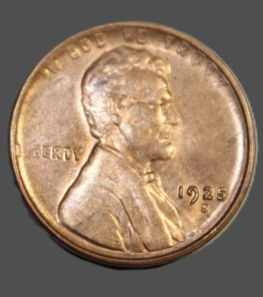 1925-S Lincoln Wheat Cent! AU/MS++ (DIPPED)-LAH-121 - Image 2 of 4